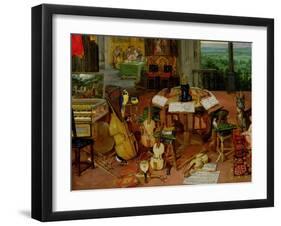 Hearing, 1617-Jan Brueghel the Elder-Framed Giclee Print