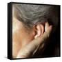 Hearing Loss-Cristina-Framed Stretched Canvas