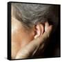 Hearing Loss-Cristina-Framed Stretched Canvas