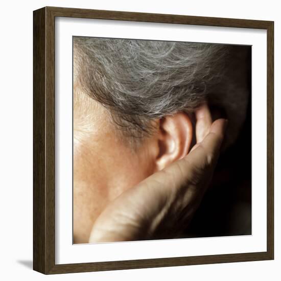 Hearing Loss-Cristina-Framed Premium Photographic Print