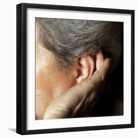 Hearing Loss-Cristina-Framed Premium Photographic Print