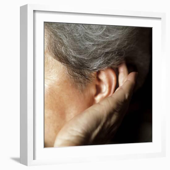 Hearing Loss-Cristina-Framed Premium Photographic Print