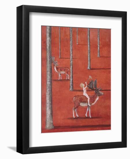 Hearing-Rebecca Campbell-Framed Giclee Print