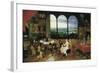 Hearing-Jan Brueghel the Elder-Framed Art Print