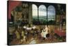 Hearing-Jan Brueghel the Elder-Stretched Canvas