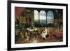 Hearing-Jan Brueghel the Elder-Framed Premium Giclee Print