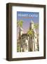 Hearst Castle, California - Dave Thompson Contemporary Travel Print-Dave Thompson-Framed Giclee Print