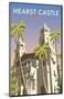 Hearst Castle, California - Dave Thompson Contemporary Travel Print-Dave Thompson-Mounted Giclee Print