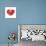 Heart And ECG-Cristina-Premium Photographic Print displayed on a wall