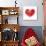 Heart And ECG-Cristina-Photographic Print displayed on a wall