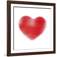 Heart And ECG-Cristina-Framed Photographic Print