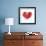 Heart And ECG-Cristina-Framed Photographic Print displayed on a wall