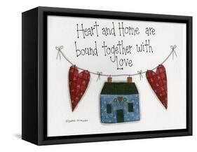 Heart and Home-Debbie McMaster-Framed Stretched Canvas