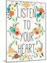 Heart and Love II-SD Graphics Studio-Mounted Art Print