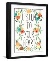 Heart and Love II-SD Graphics Studio-Framed Art Print