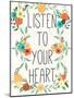 Heart and Love II-SD Graphics Studio-Mounted Art Print
