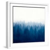 Heart and Soul - Foggy Forest-Dirk Wüstenhagen-Framed Photographic Print
