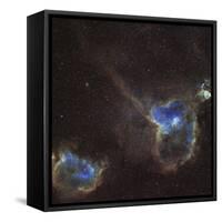 Heart and Soul Nebula-Stocktrek Images-Framed Stretched Canvas