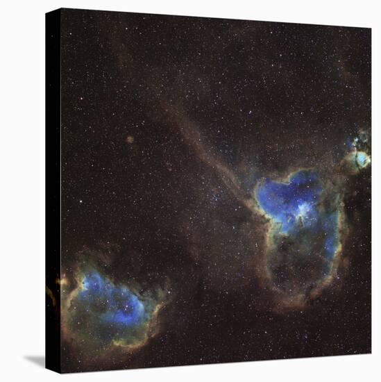 Heart and Soul Nebula-Stocktrek Images-Stretched Canvas