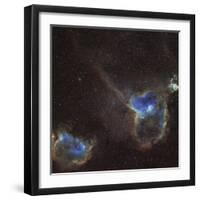 Heart and Soul Nebula-Stocktrek Images-Framed Photographic Print