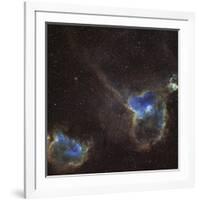 Heart and Soul Nebula-Stocktrek Images-Framed Photographic Print