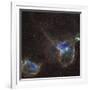 Heart and Soul Nebula-Stocktrek Images-Framed Photographic Print