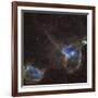 Heart and Soul Nebula-Stocktrek Images-Framed Photographic Print