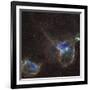 Heart and Soul Nebula-Stocktrek Images-Framed Photographic Print