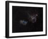 Heart and Soul Nebulae-Stocktrek Images-Framed Photographic Print