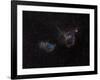 Heart and Soul Nebulae-Stocktrek Images-Framed Photographic Print