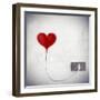 Heart Attached To A Socket-olly2-Framed Art Print