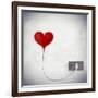 Heart Attached To A Socket-olly2-Framed Art Print