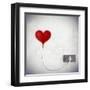 Heart Attached To A Socket-olly2-Framed Art Print