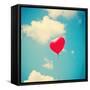 Heart Balloon-Andrekart Photography-Framed Stretched Canvas