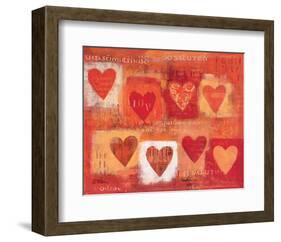 Heart Beat-Anna Flores-Framed Art Print