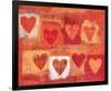 Heart Beat-Anna Flores-Framed Art Print