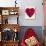 Heart Bouquet-Natasha Wescoat-Giclee Print displayed on a wall