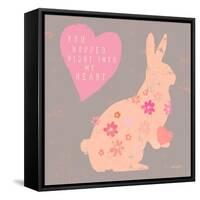 Heart Bunny-Lola Bryant-Framed Stretched Canvas
