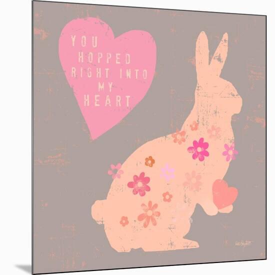 Heart Bunny-Lola Bryant-Mounted Art Print