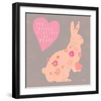 Heart Bunny-Lola Bryant-Framed Art Print