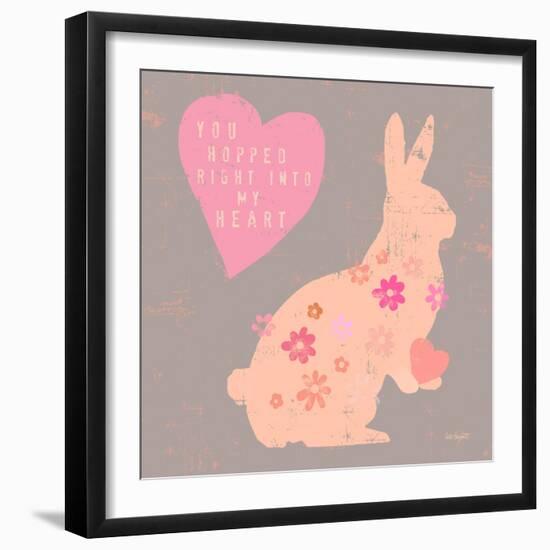 Heart Bunny-Lola Bryant-Framed Art Print