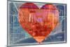 Heart Chicago-null-Mounted Poster