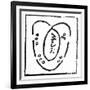 Heart Diagram, 16th Century-Science Photo Library-Framed Photographic Print