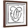 Heart Diagram, 16th Century-Science Photo Library-Framed Photographic Print