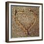 Heart Drawn in Sand-Tom Quartermaine-Framed Giclee Print