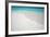 Heart Drawn on an Empty Tropical Beach, Maldives, Indian Ocean, Asia-Sakis-Framed Photographic Print