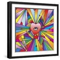 Heart Eye Pop-Howie Green-Framed Giclee Print