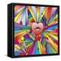 Heart Eye Pop-Howie Green-Framed Stretched Canvas