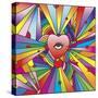Heart Eye Pop-Howie Green-Stretched Canvas