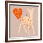 Heart Fawn-Lola Bryant-Framed Art Print